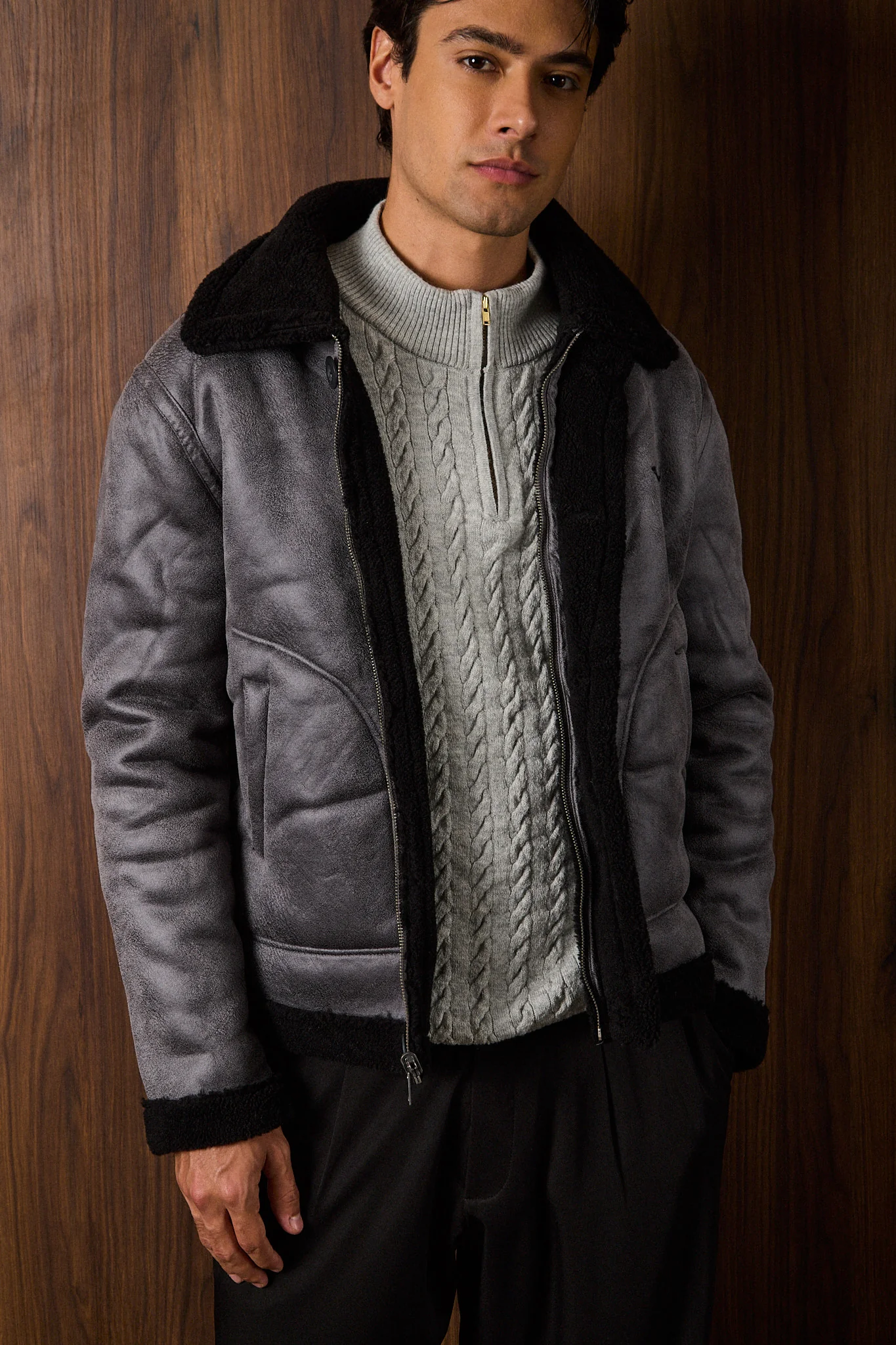 Gamulan Patagónico Reversible - Gris - Image 6