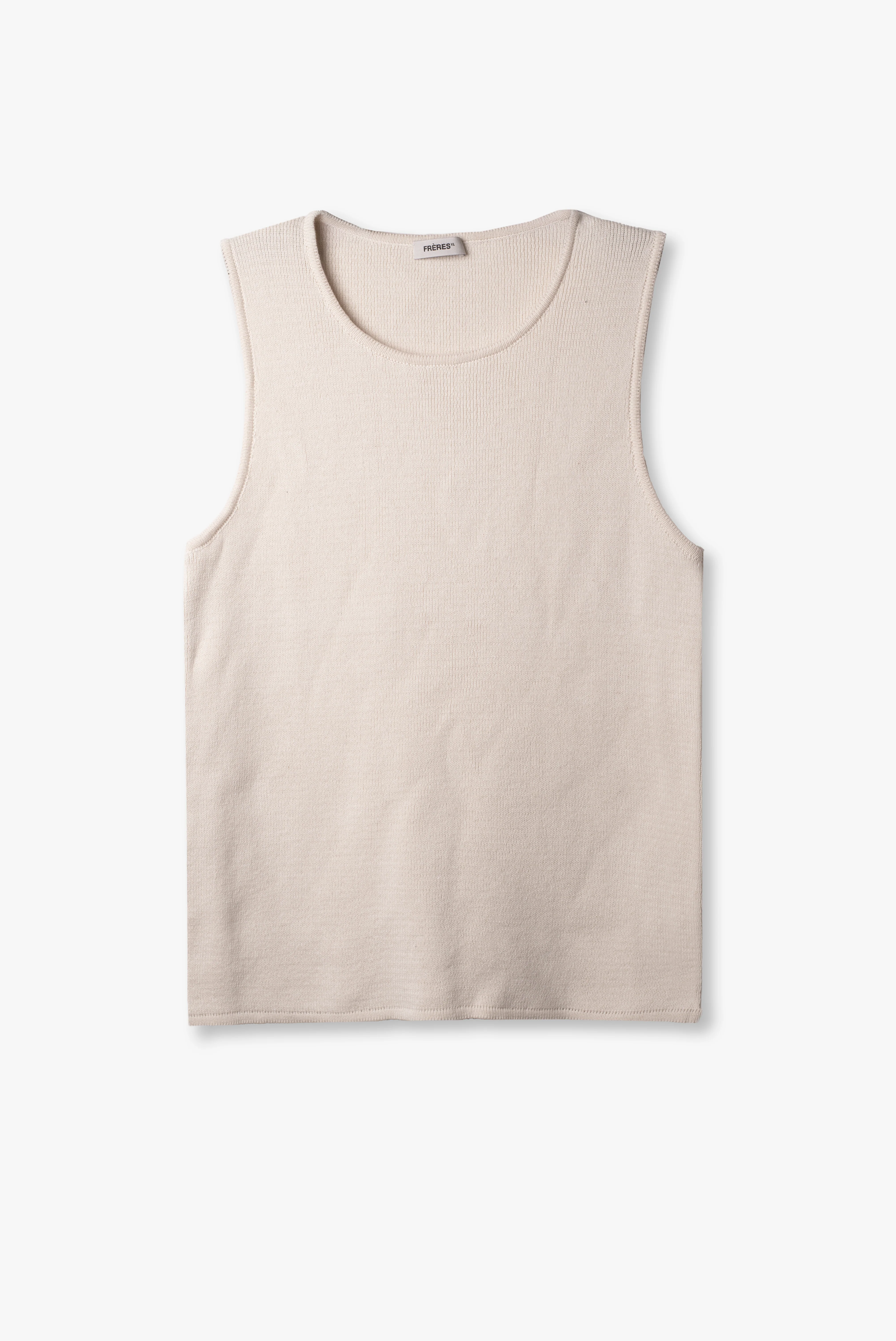 Musculosa Tejida TANK - Crema
