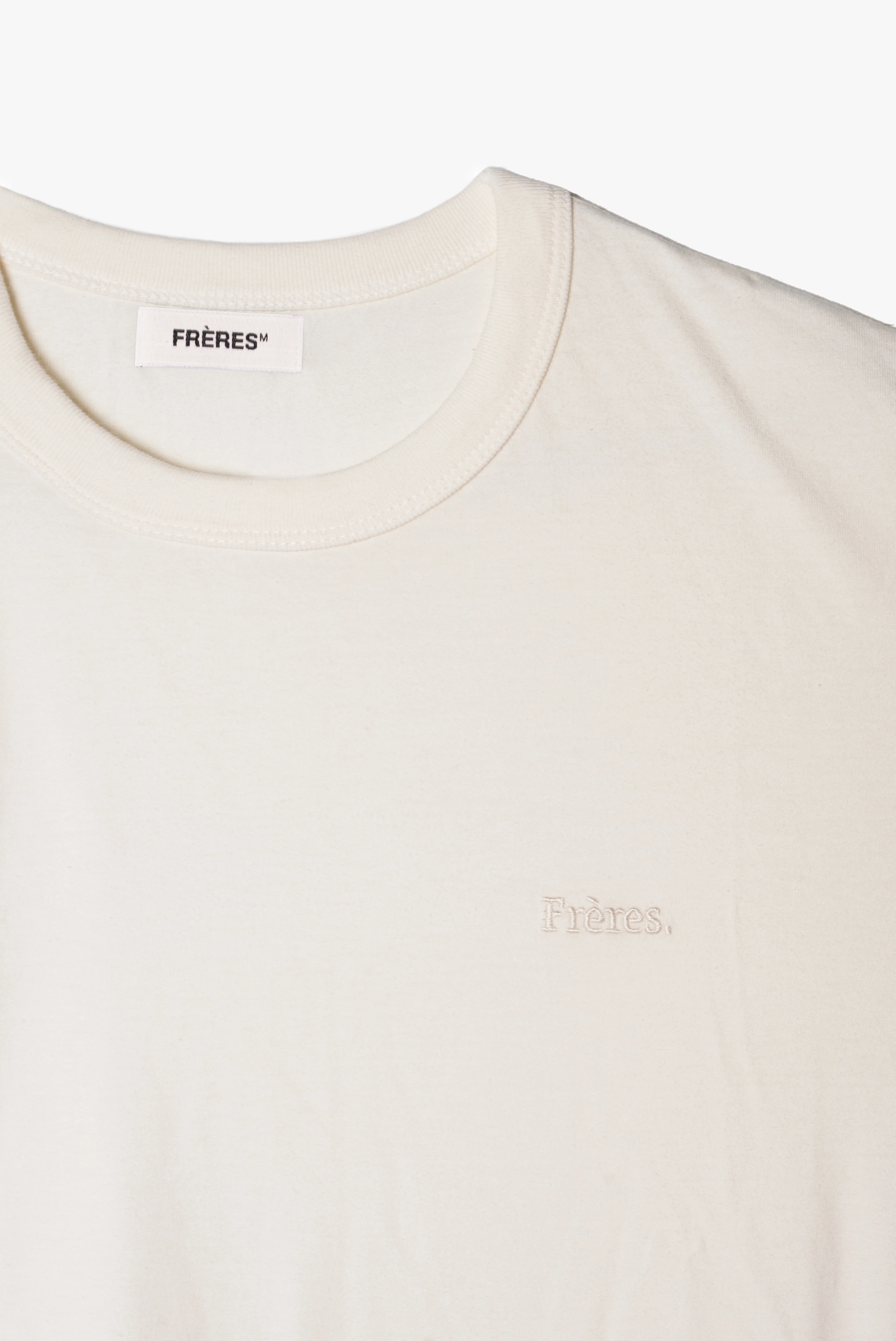 Remera Regular Fréres - Crema - Image 2
